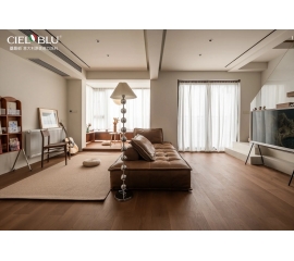 CIELOBLU | 120㎡奶油中古風(fēng)，理想生活棲居地