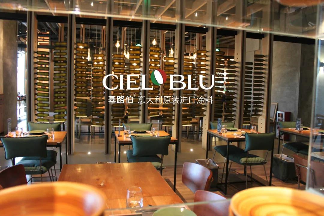 CIELOBLU基路伯1200㎡實(shí)景工程案例，觸目所及皆為藝術(shù)！(圖9)