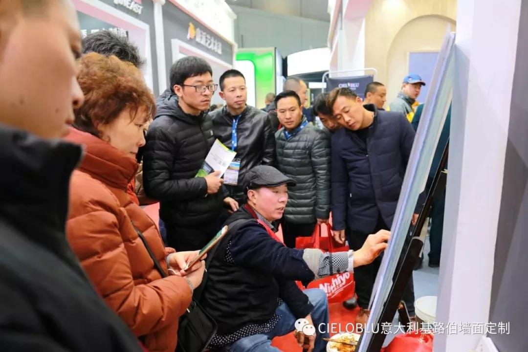 上海建博會首日,意大利基路伯（cieloblu）閃耀上海虹橋國家會展中心！(圖4)