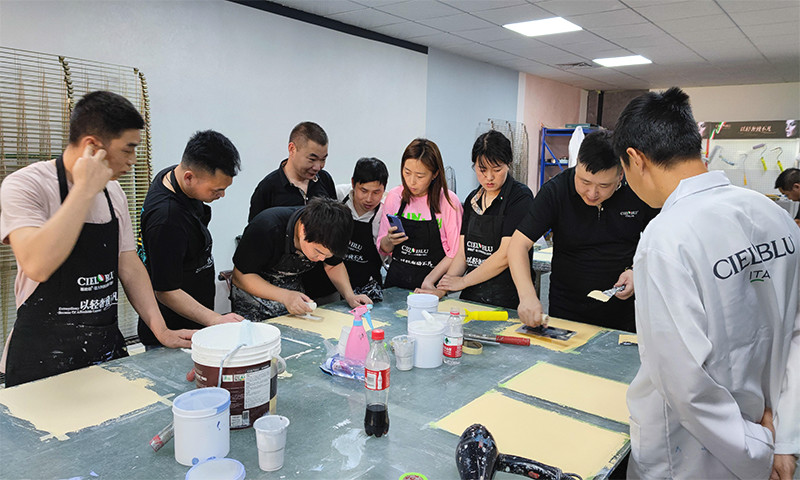 基路伯藝術(shù)涂料專業(yè)賦能終端，打造精兵強(qiáng)將 (圖5)
